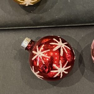 Série de 12 boules de Noël 6 cm – Image 3