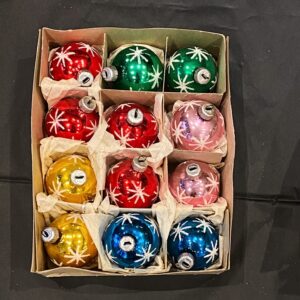 Série de 12 boules de Noël 6 cm – Image 9