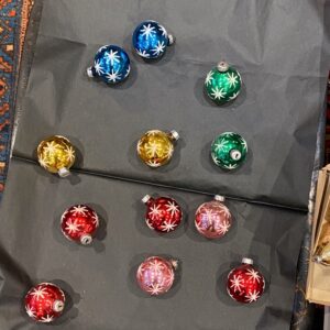 Série de 12 boules de Noël 6 cm – Image 2