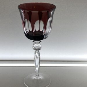 Série de 6 verres cristal coloré – Image 8