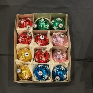 Série de 12 boules de Noël 6 cm – Image 8