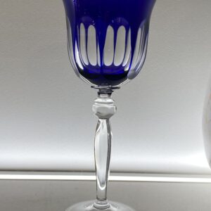 Série de 6 verres cristal coloré – Image 4