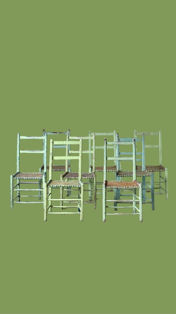 Chaises canadiennes x8
