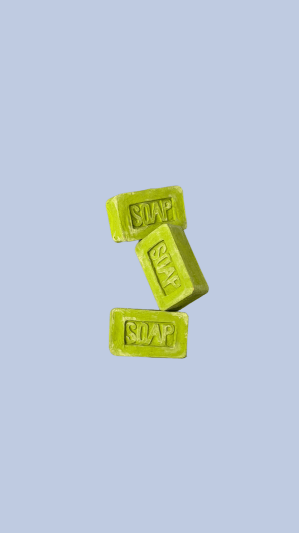 Blocs de savon en papier mâché
