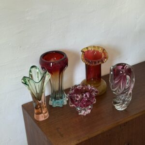 Vases en verre de Murano – Image 4