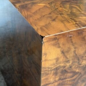 Cube en loupe d'orme 44 cm – Image 5